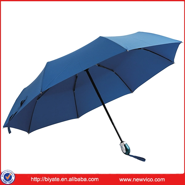 Logo Customized Auto Open Close Foldableumbrella with Air Vent