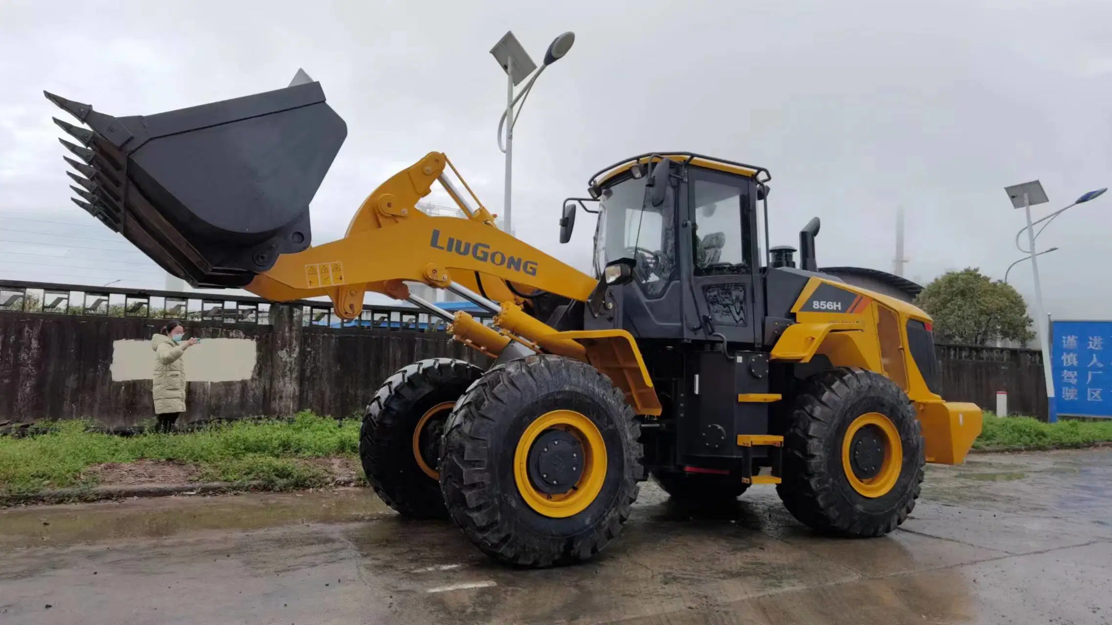 China Liugong 856h Loader /Used Wheel Loader /Front Payloader