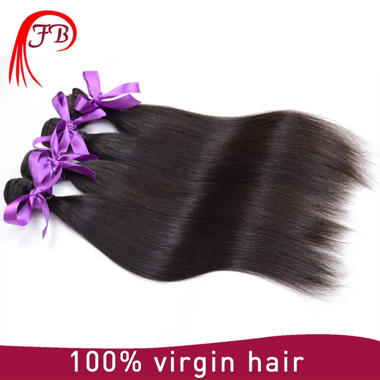 High quality/High cost performance  Grade 10A Unprocessed Natural Color Remy Brazilian 100% Human Hair Extension