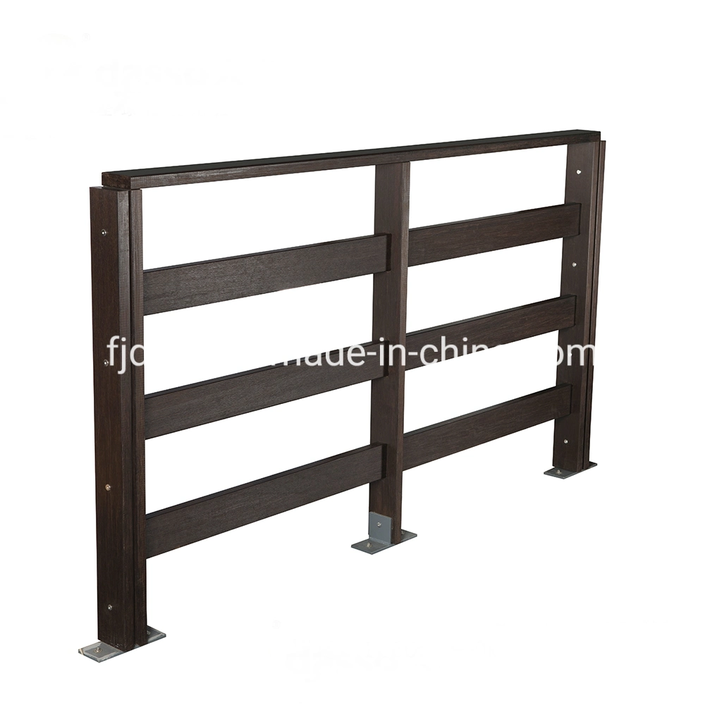 Fsc Hardness Balcony Fence Farm Post Bamboo Wooden Garden Fence