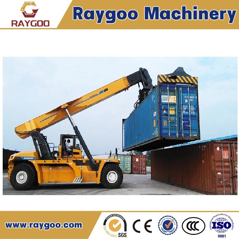 Chinese Raygoo 45 Ton Container Reach Stacker 15m Electric Reach Stacker for Sale (20GP&40HQ containers)