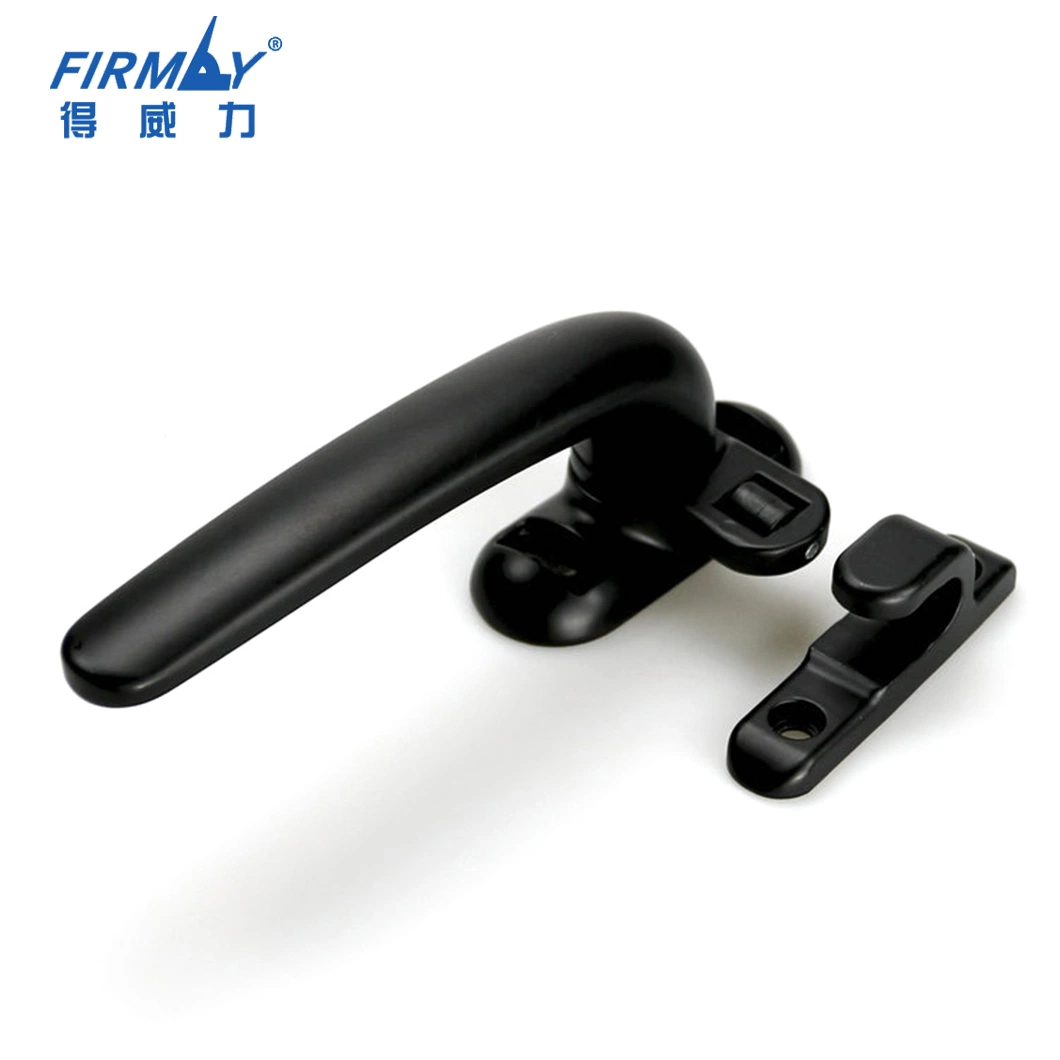 Factory Hot Sell Wholesale/Supplier Price Furniture Hardware Black Color Modern Style Design Aluminium Stainless Steel Door Handle