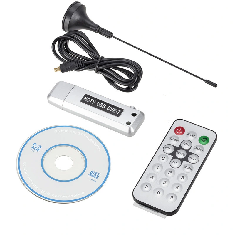 USB DVB-T Dongle Digital TV Stick HDTV Tuner TV Receiver Box