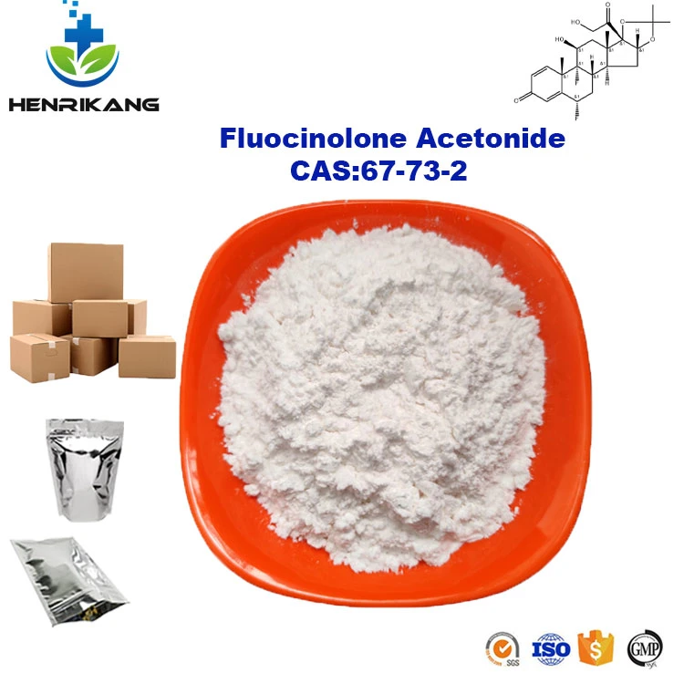 Warehouse Anti-Inflammatory Fluocinolone Acetonide Powder CAS 67-73-2 Fluocinolone Acetonide