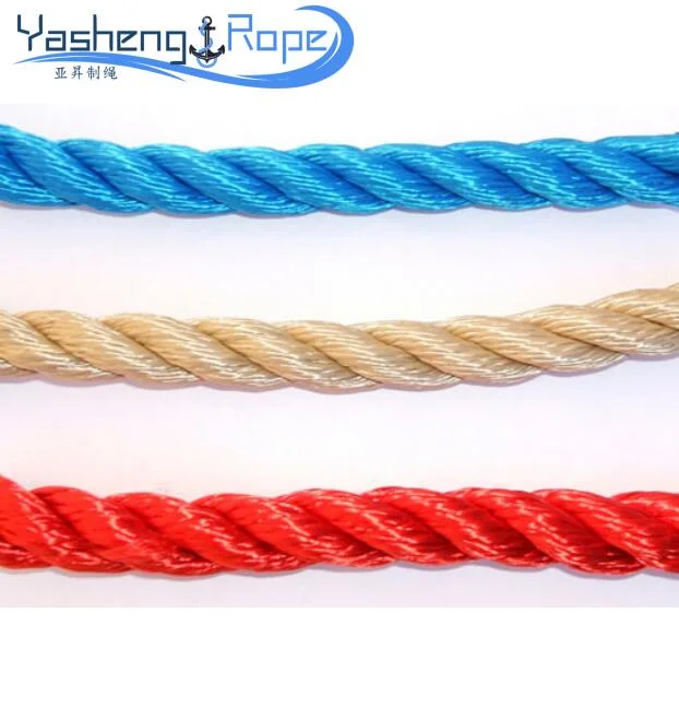 3/8/12 Strand High Performance Polyester Mooring Rope with ABS/CCS/Lr/Dnv Certificates