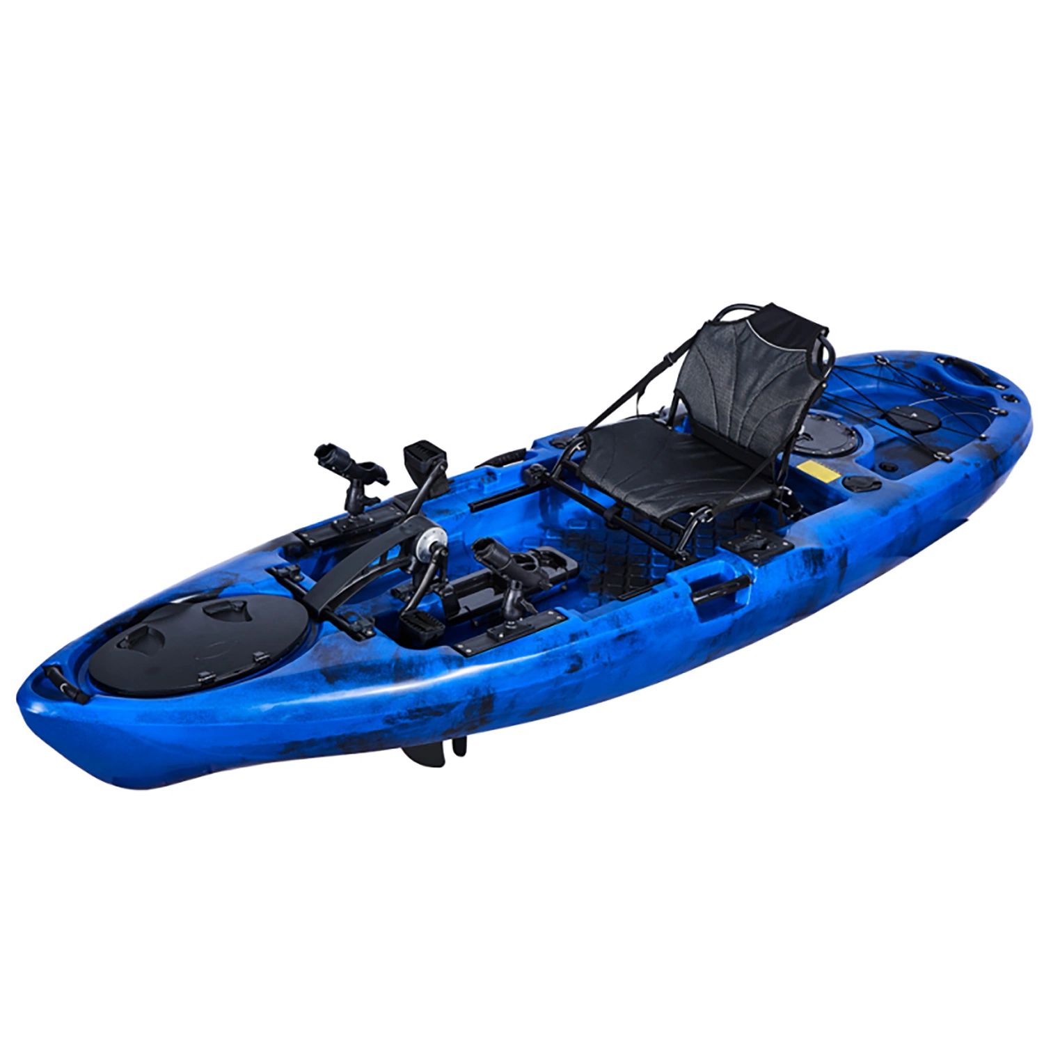 Single Seat One Person 10FT Fishing Pedal Drive PE Plastic Kayak