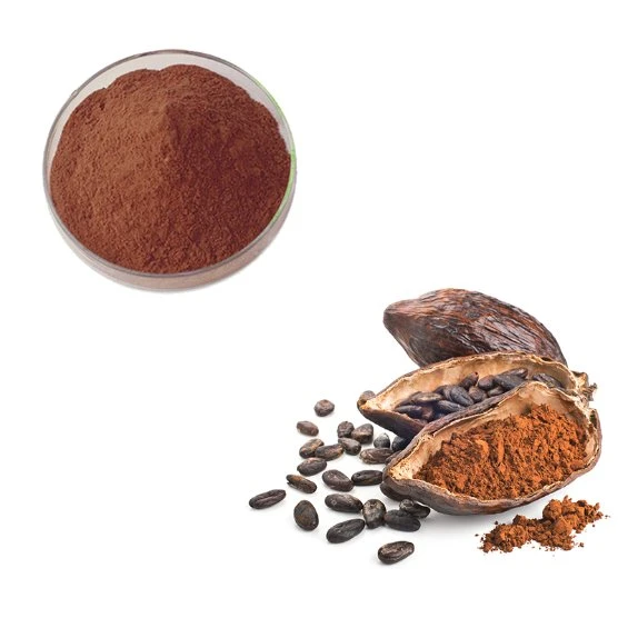 2023 Hot Selling Organic Pure Cocoa Extract 100% Theobromine Powder