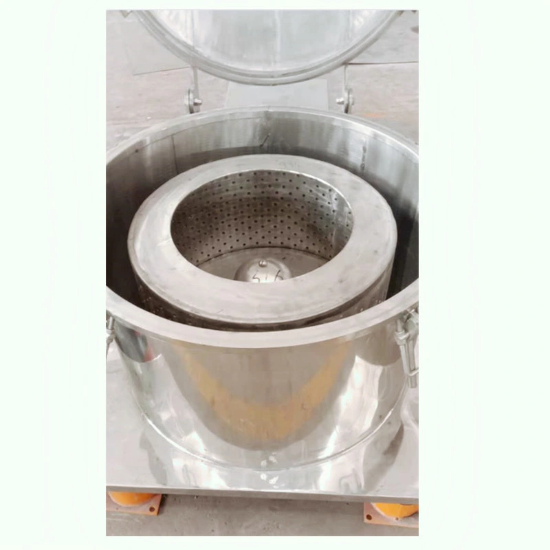 Basket Oil Alcohol Extraction 304 Stainless Steel Centrifuge Machine Factory Price