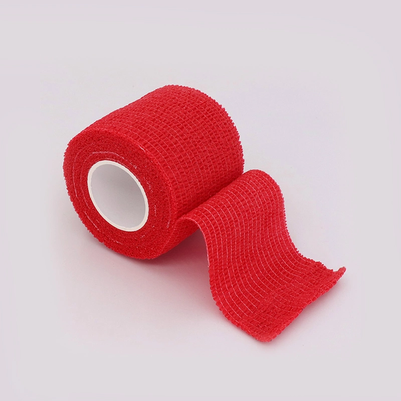 Disposable Customized Medical Self Adhesive Cohesive Sport Bandage with CE FDA Certified