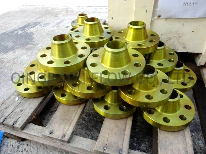 Forged Steel Golden Coating Forged Flange