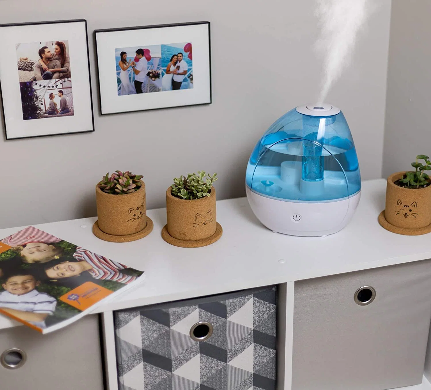 Portable Small Low-Energy Consumption 2L Car Nebulizer Air Ultrasonic Humidifier Facial Steamer