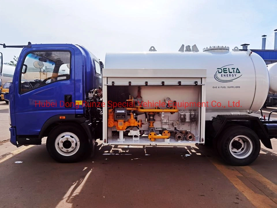 Shacman 6X4 Model 20000 Liters LPG Bobtail Tanker Truck for Zambia Nigeria Zimbabwe Uganda Kenya Tanzania