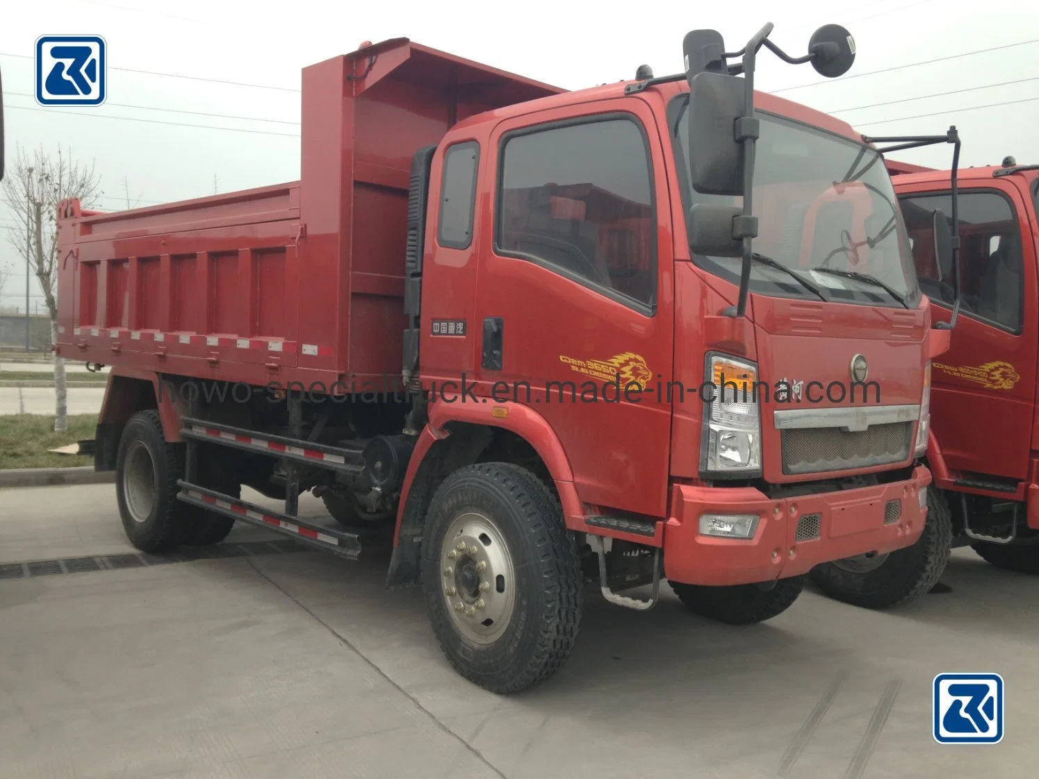 Sinotruk Cdw/HOWO Light Duty Dump Truck 5t 4X2 Tipper Truck Price