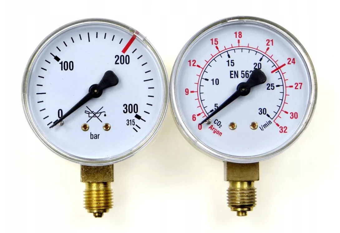 50mm de l'Argon/CO2 pour régulateur manomètre de pression