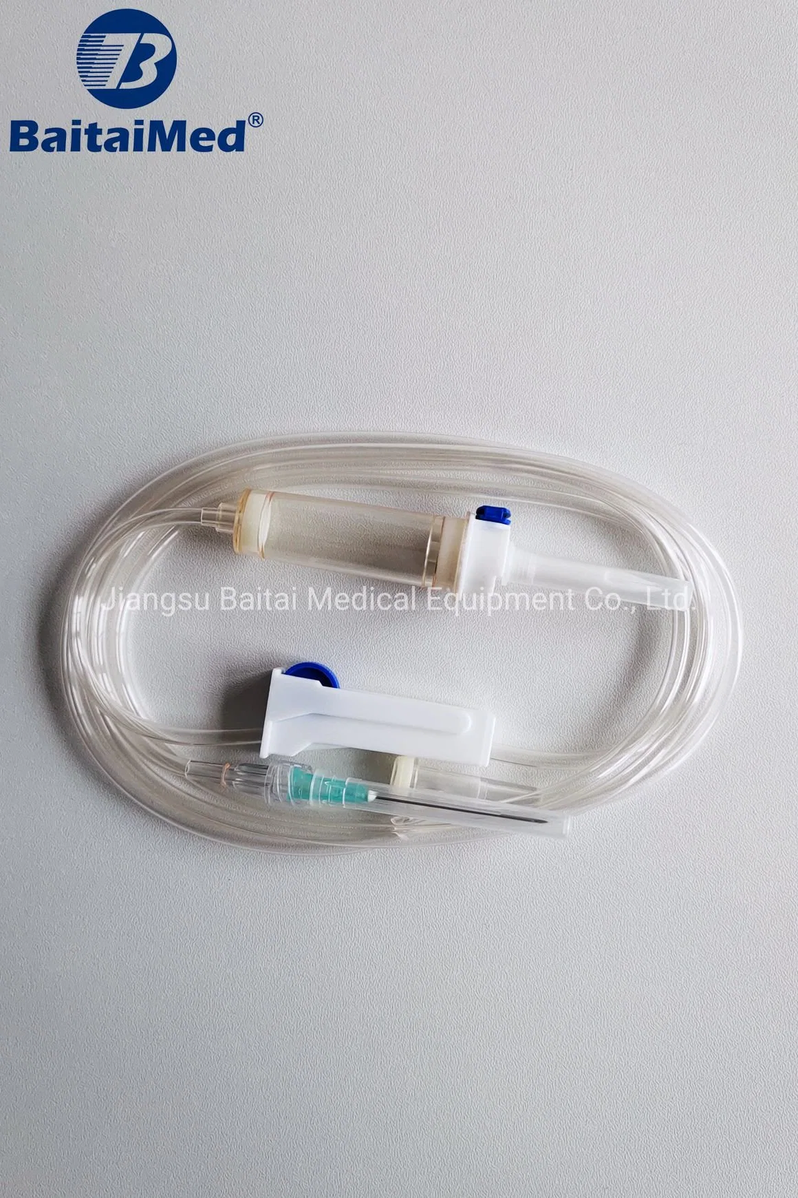 Infusion Set 5cm Transparent Drip Chamber Without Liquid Filter