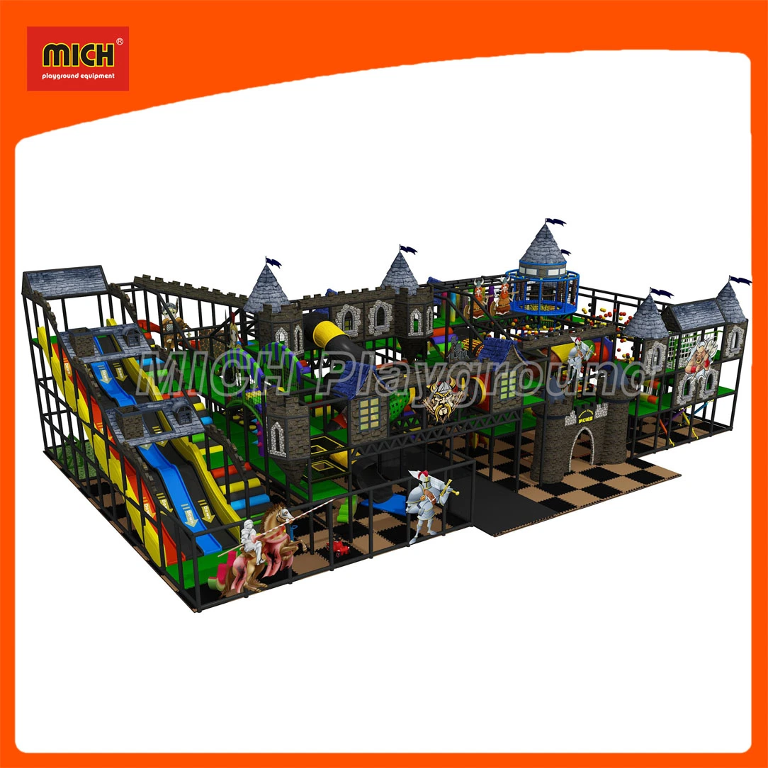 Castle Themed Indoor Playground with Gun Area