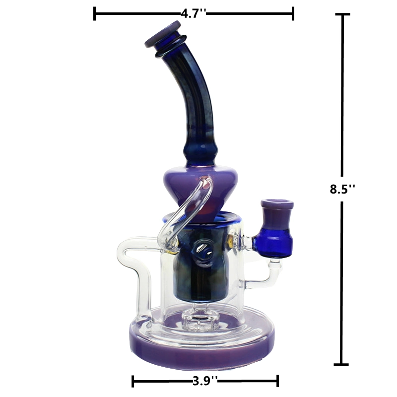 Large Wholesale/Supplier Glass Water Pipe Can Provide with Portable Case Box Hand Made colorful DAB Rig