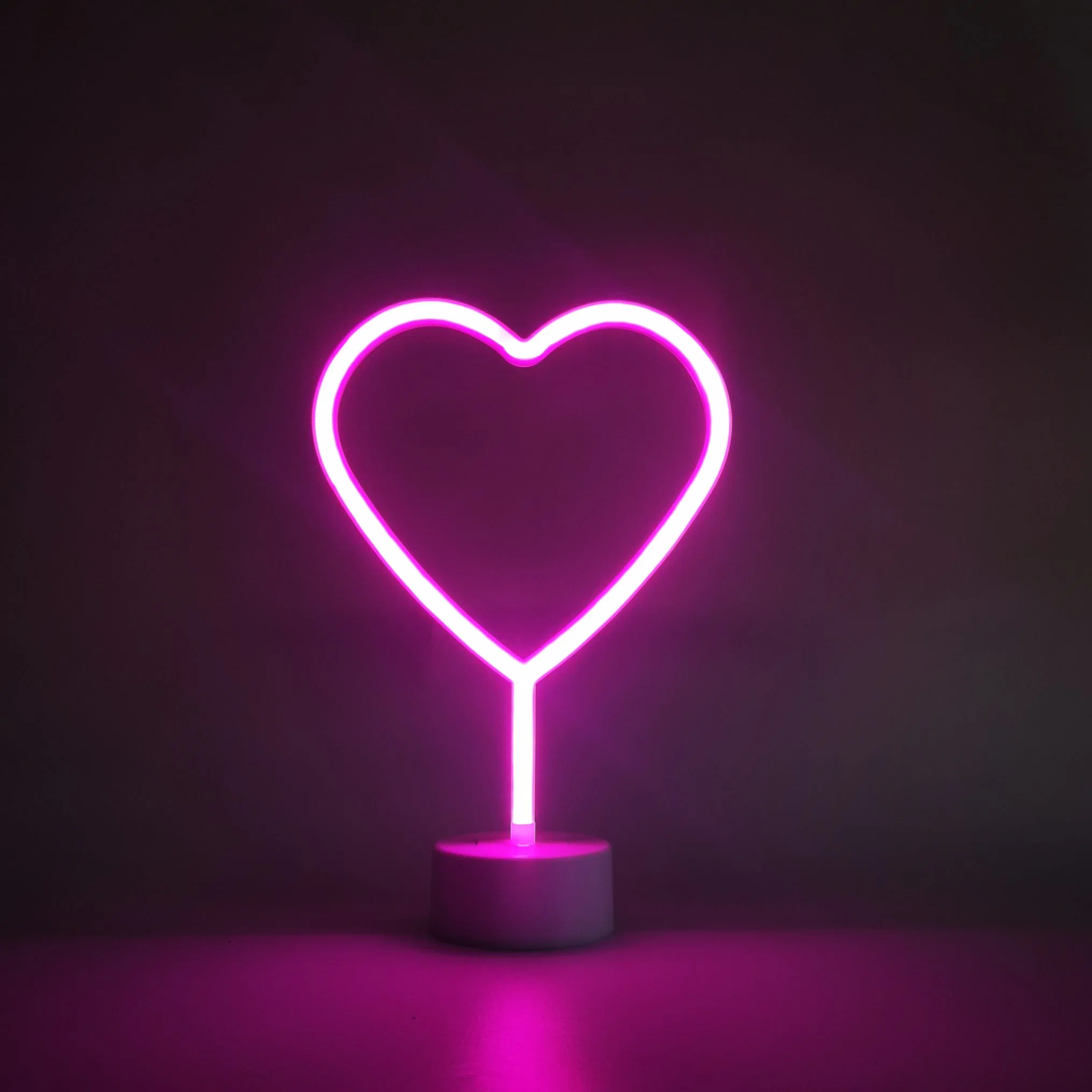 Custom Desktop Decor Battery Powered Mini LED Neon Light