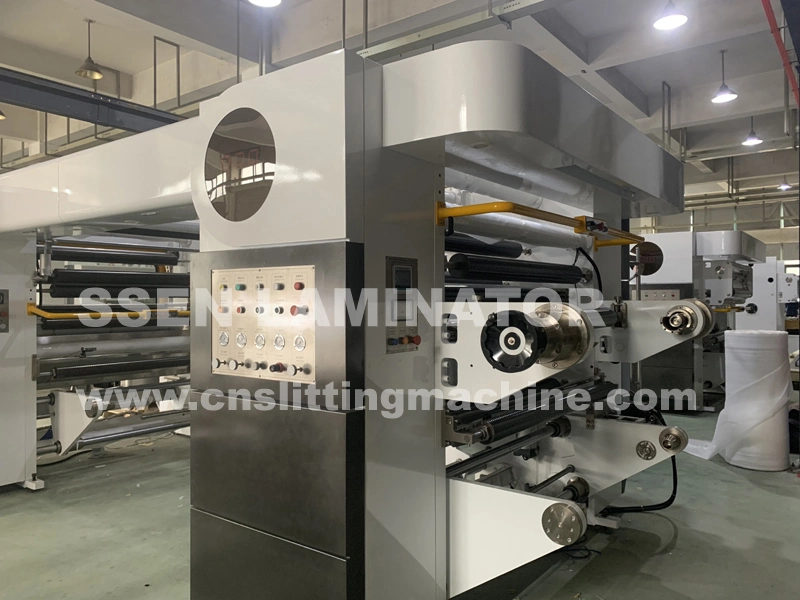Food Package Paper Rolls Solventless Laminating Machine