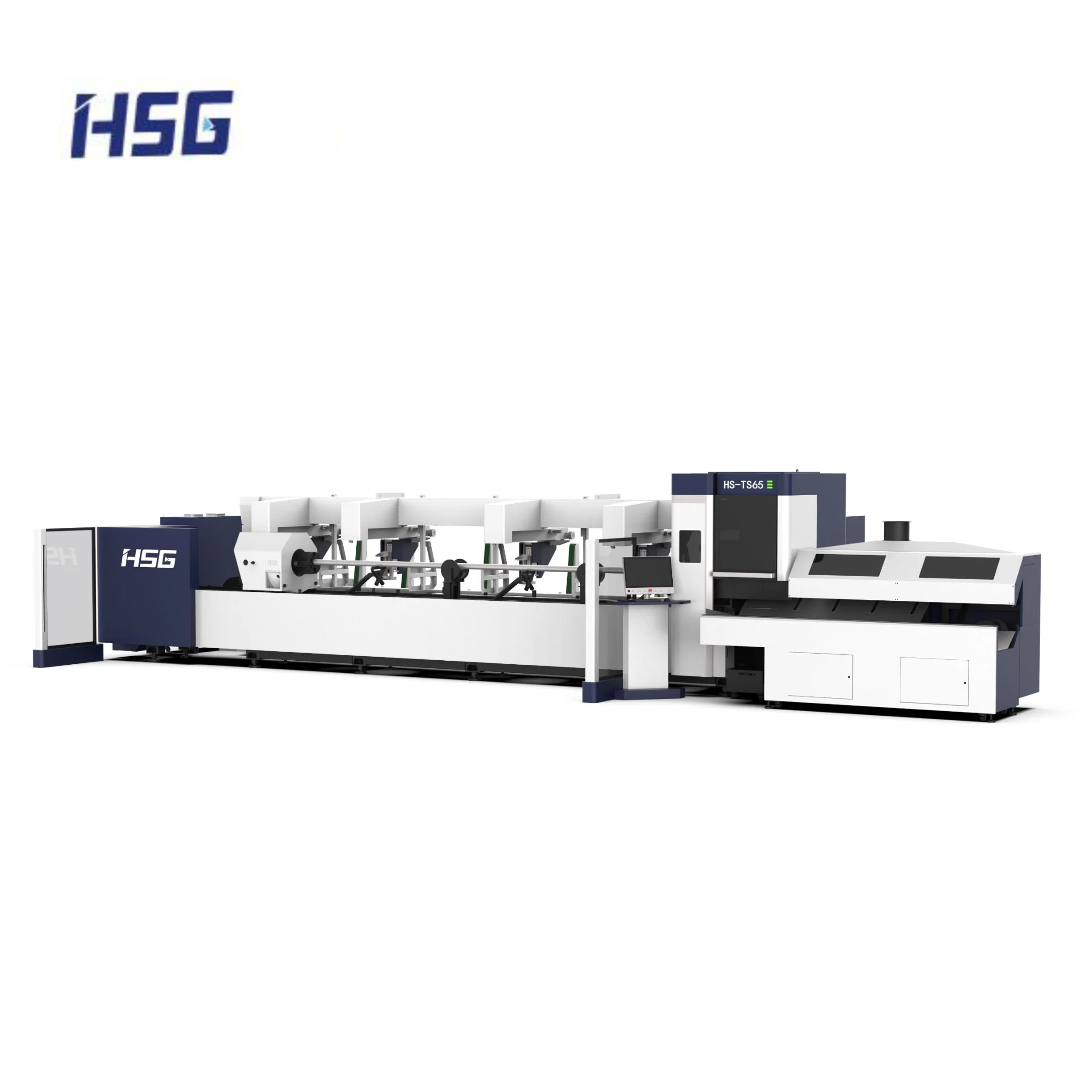 4000W CNC Laser Cutting Machine Stainless Steel Iron Tube Cutter