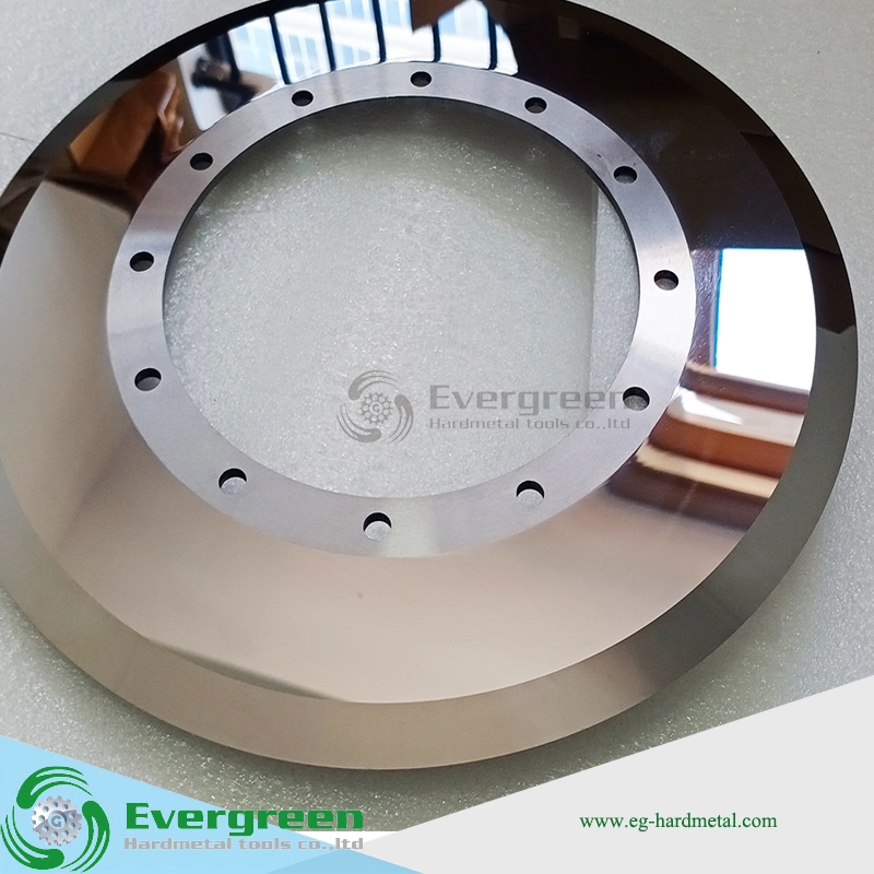 Mirror Polished Cemented Tungsten Carbide Circle Disc Cutter Paper