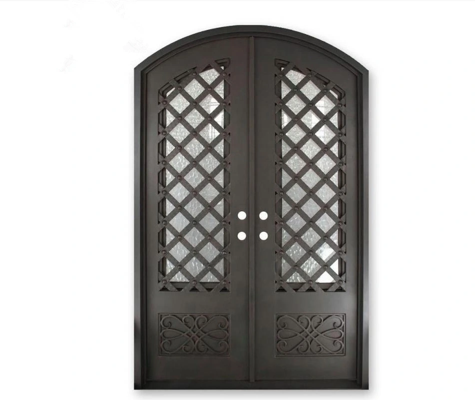 Yeahdoor Other Doors Customized Luxury Wrought Iron Entrance Security Main Steel Door Design