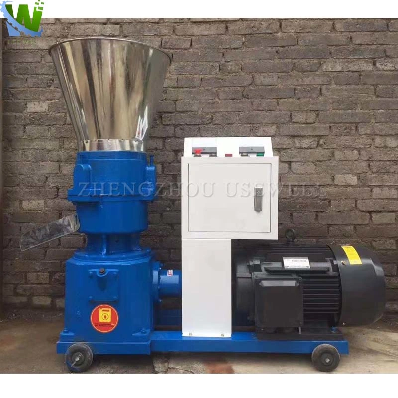 Animal Feed Pellet Machine Extruder Granule Mill Pig Poultry Pelletizer Feed Machine