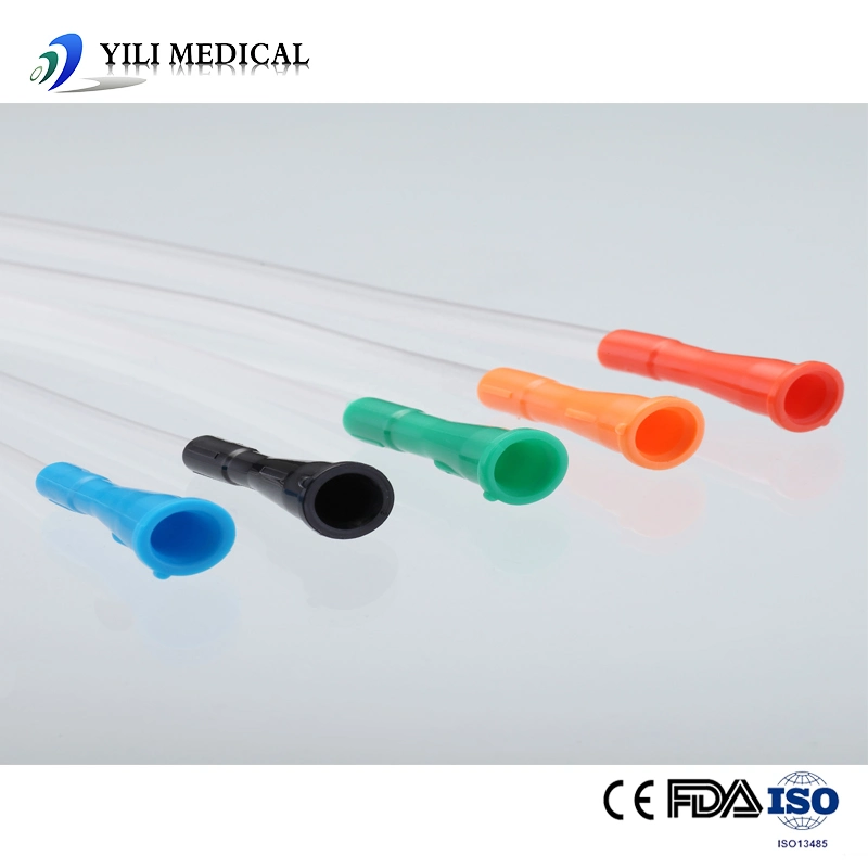 Medical Supply PVC Foley Catheter Insertion Coude Tip or Curved Tip