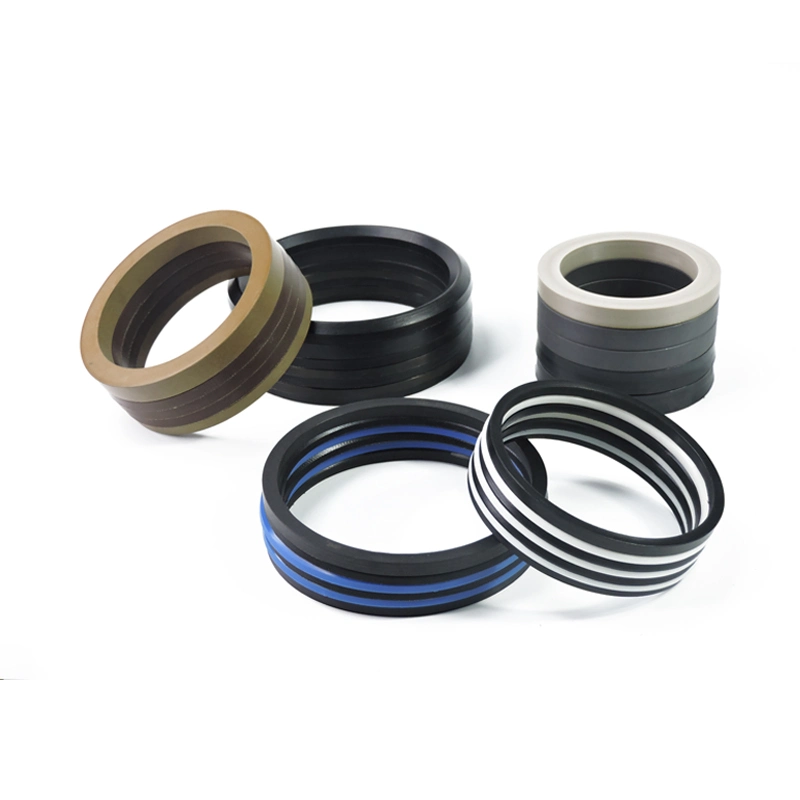 Rubber Hydraulic V Pack Seal NBR with Fabric Reinforced Vee-Packing Seal Kits