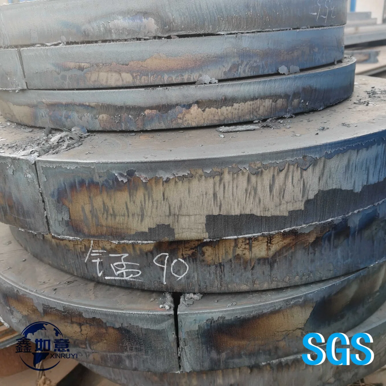 Hot Rolled (ASME) ASTM (S) A302mgr (A, B, C, D) , ( S) A387m Gr (5, 11, 12, 22) , (S) A515m Gr (60, 65, 70) steel Plate Used for Boiler