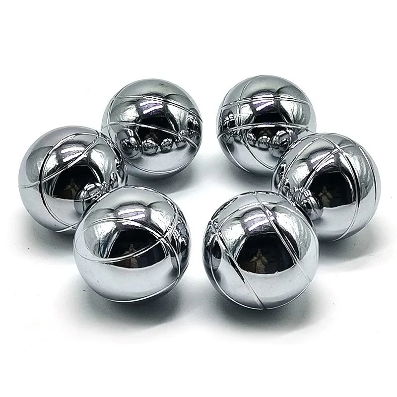 Großhandel/Lieferant Custom 3pcs Metall Petanque Bocce Bälle Boules Spiel mit Tragetasche