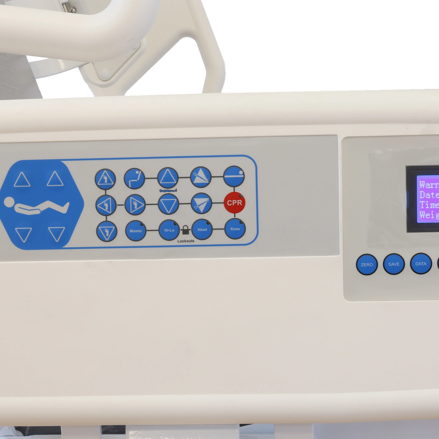 MN-Eb001 8 الوظيفة مستشفى كرسي القلب الطبي وضع العناية المركزة سرير مع سرير Scales Patient