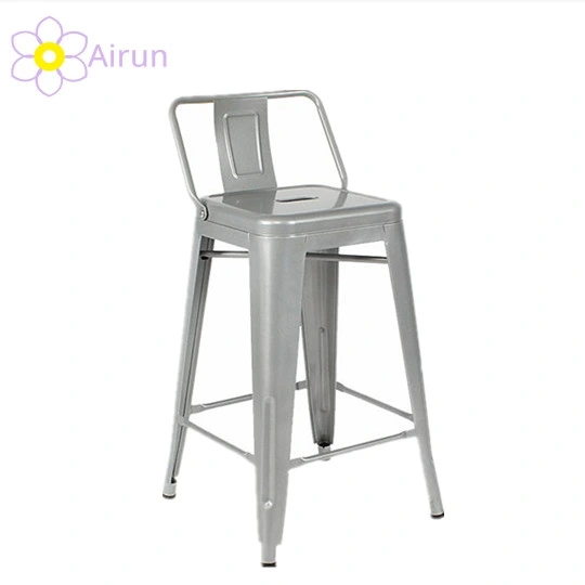 Mejor Precio de Venta caliente Vintage de Metal industrial sillas de comedor silla taburete de bar