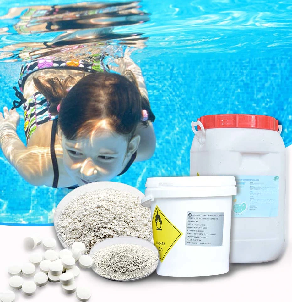 Wasseraufbereitung Chemikalien Pool Tabletten Wasseraufreinigung Stabilisator für USA Kunden