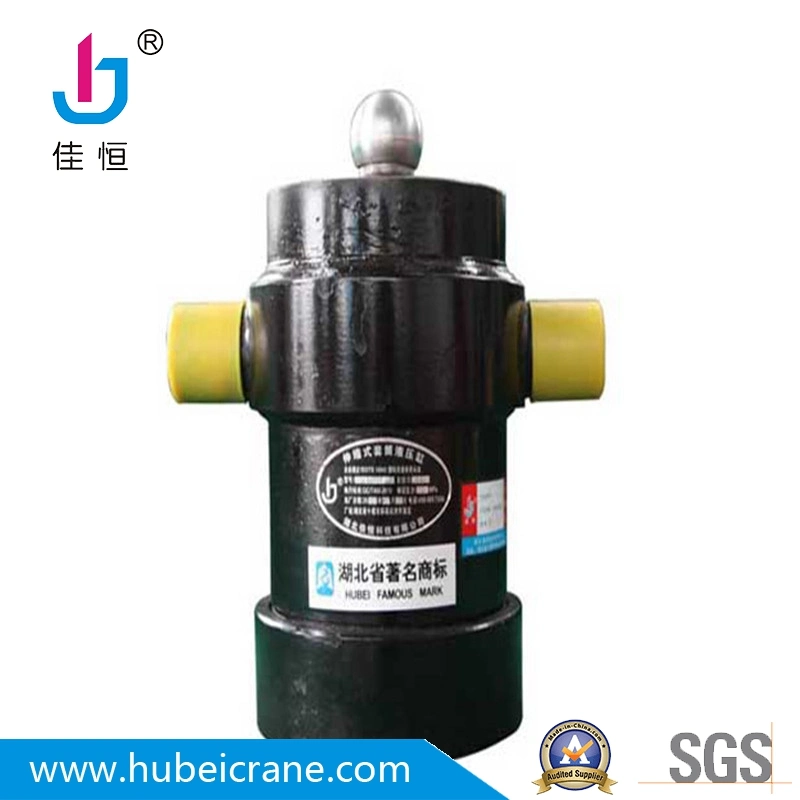 Single acting hydraulic cylinder Jiaheng brand Small Sleeve T Hydraulic oil  Cylinders for Dump Truck