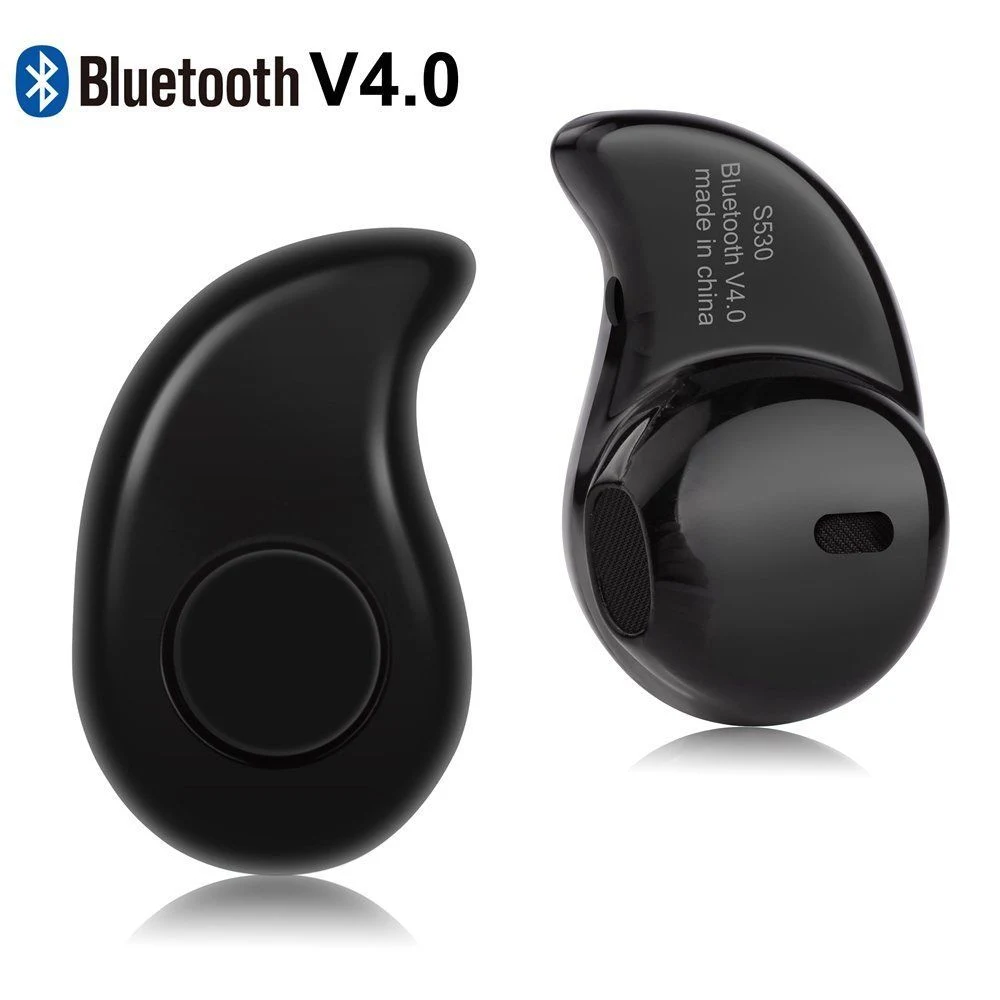 El mini auricular inalámbrico Bluetooth V4.0 S530 Auriculares Stereo Auricular con mic para todos los teléfonos móviles