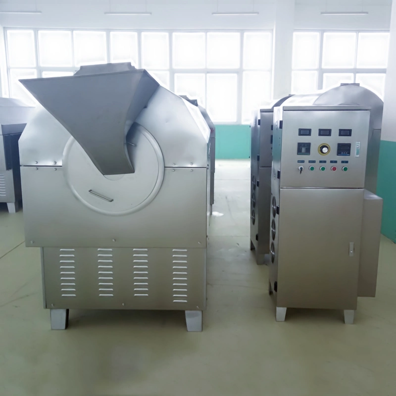 Commercial Electric Drum Rotary Peanut Roasting Machine /Walnut Roaster /Nut Roasting Machinery