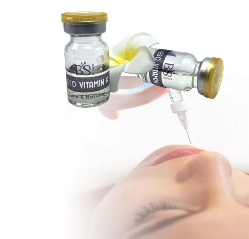 Fabricante Mesoterapia soro Solution para rejuvenescimento da pele com Ha for Rugas anti-acne