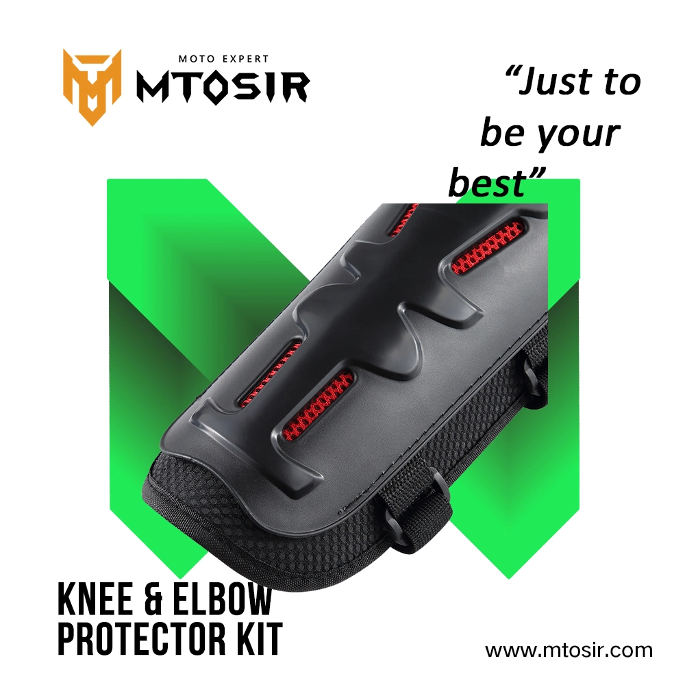 Knie und Ellenbogen Protector Kit Sport Sicherheit Motorrad Zubehör Zubehör Zubehör PARA Mtosir