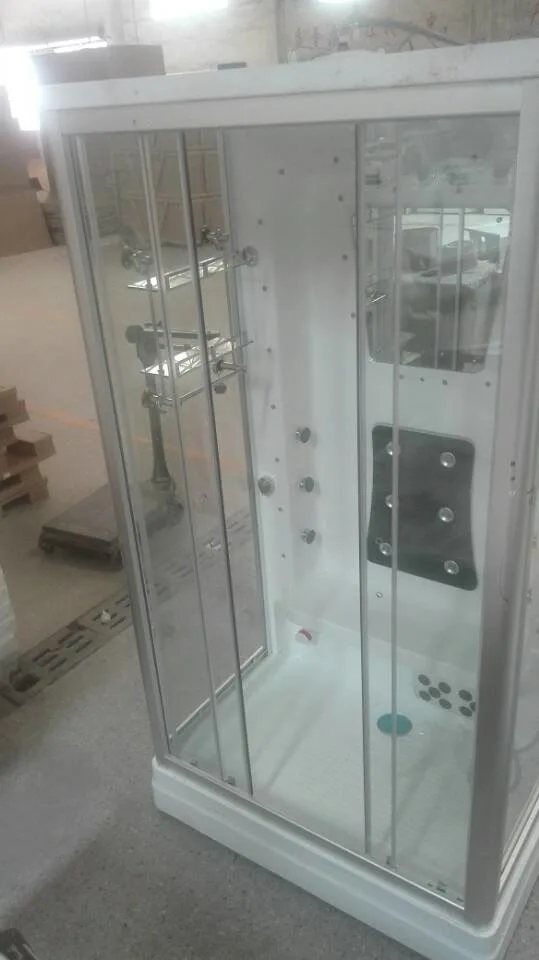 Woma High quality/High cost performance  Acrylic Massage Bath Steam Room with Shower Base (Y846)