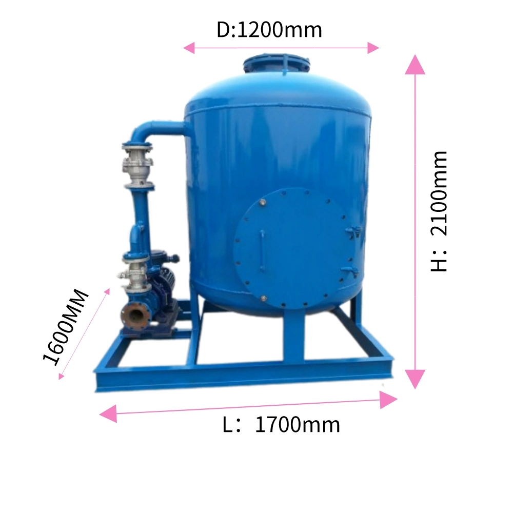 China Double Filter Tank Oil Purification Machine Inside Fill Silica Gel