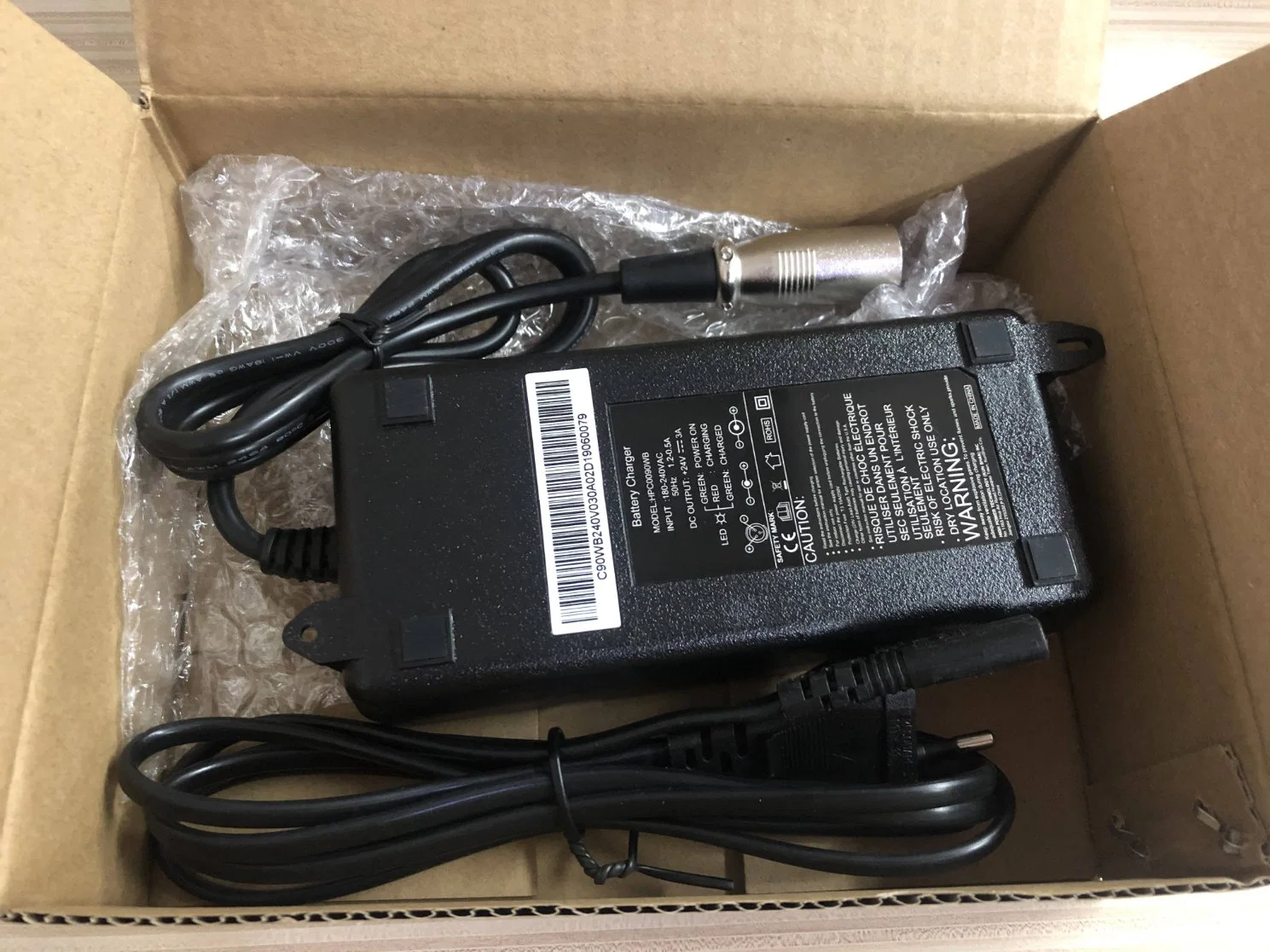 Electric Wheelchair Accessories Power Supply Lead Acid Battery Charger