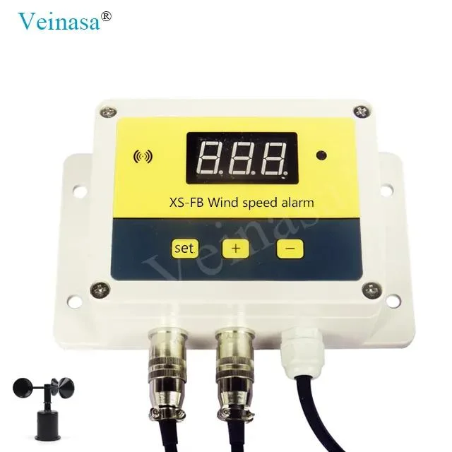 XS-FB Windgeschwindigkeitssensor-Monitor Messgerät mit Display Und Alarm-Heißdrahtanemometer