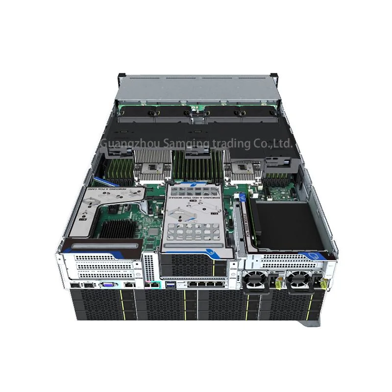 Servidor de bastidor de archivos de vídeo Fusionserver 4200/3200 para almacenamiento grande serie 4u 1CPU, 8200/6200/5200/5288 V5