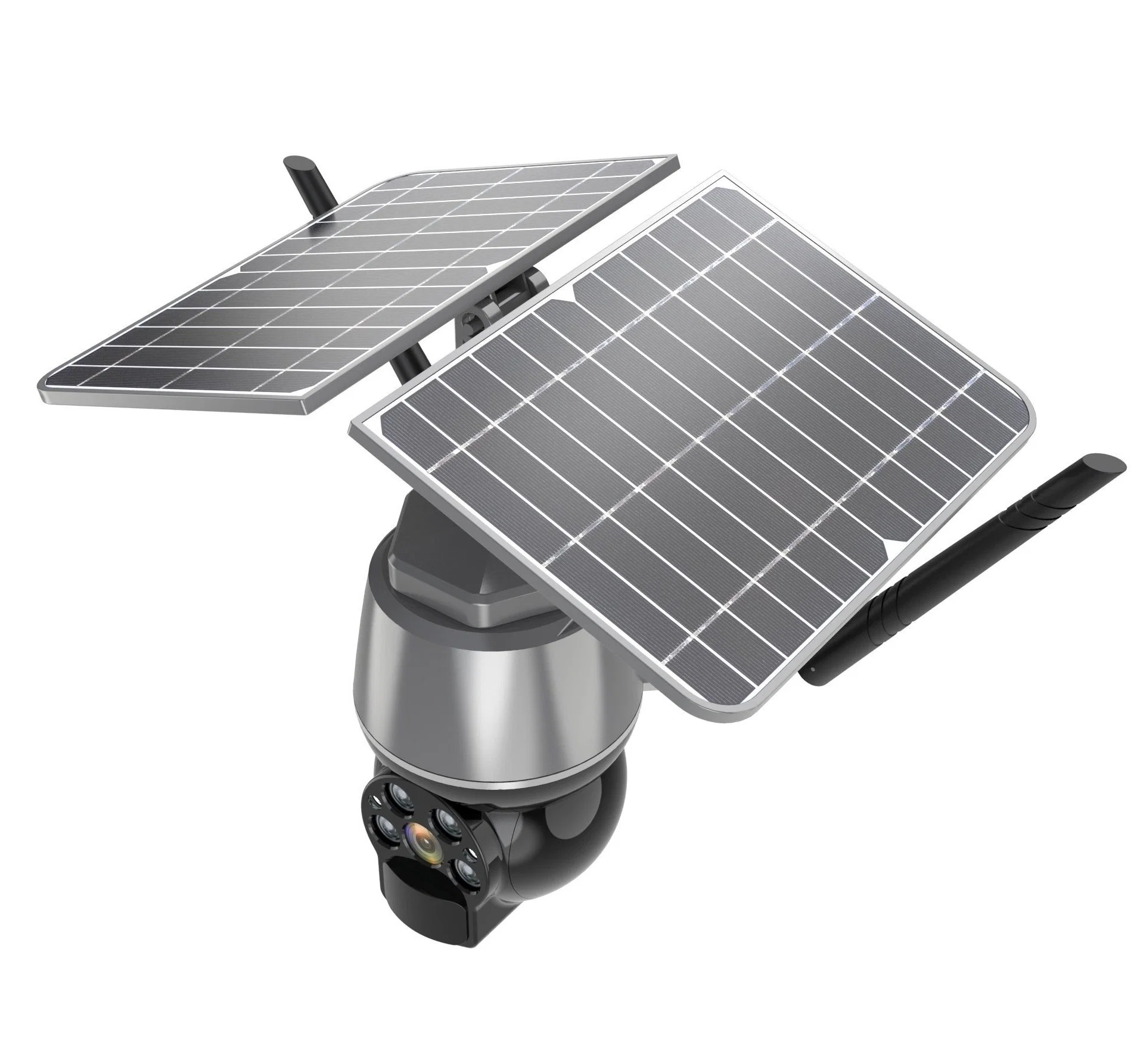 Outdoor WiFi/4G Sicherheitsschutz Überwachung CCTV 360 PTZ Smart Battery Solarbetriebene IP-Kamera