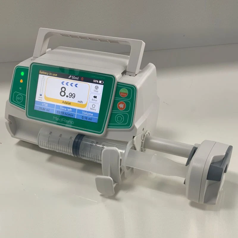 4.3 Inch LCD Touch Screen Medical Syringe Infusion Pump in ICU, Nicu, or