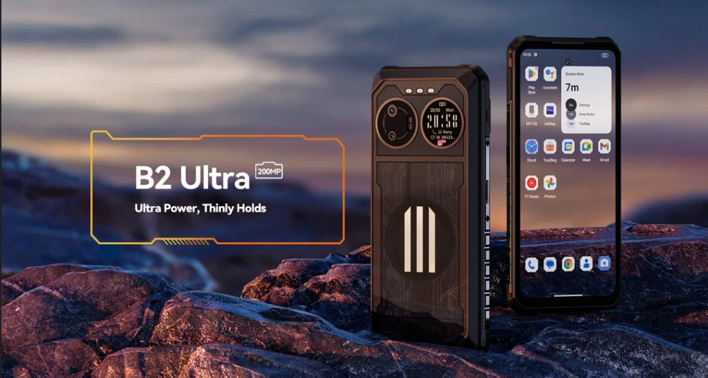 Smartphone Manufacturer Rugged Cellphone with 15000mAh Battery/ NFC/ Wireless Charging