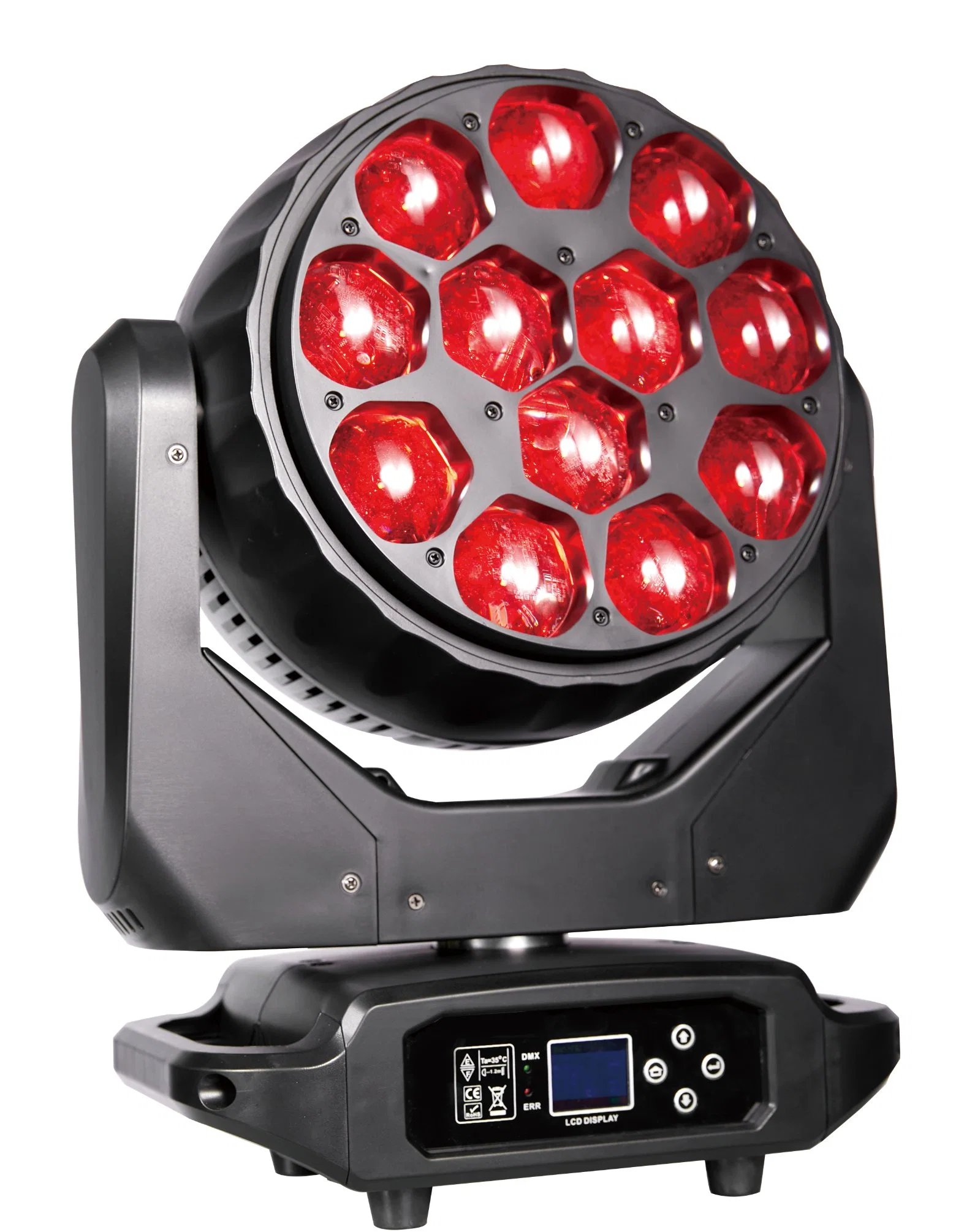 LED Stage Wash Moving Head Lights Zoom 12X40W