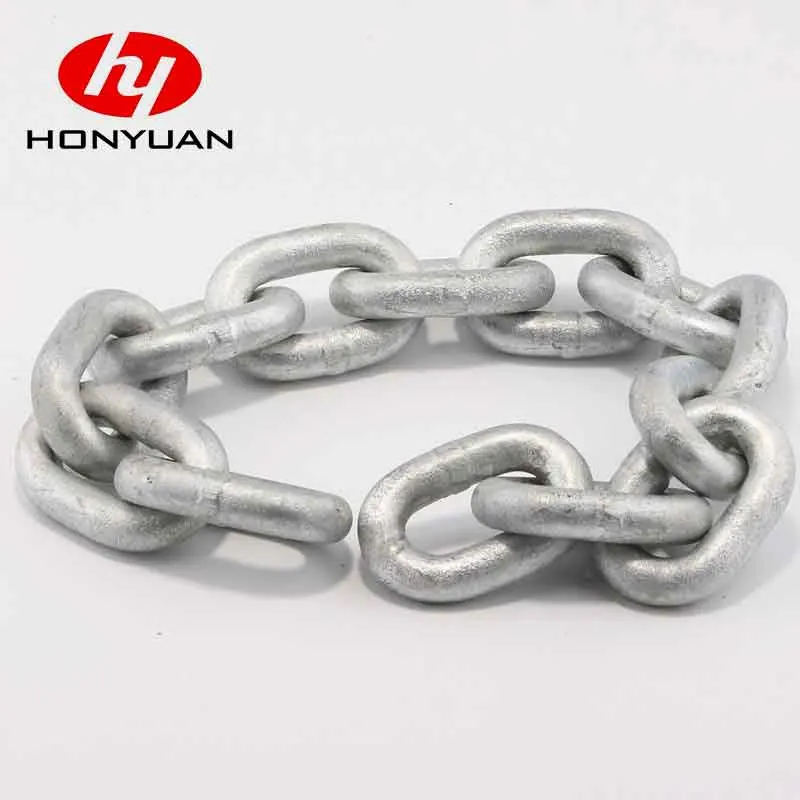 China Manufacturer Electric Galvanized High Quality DIN766 Steel Link Welded Chain