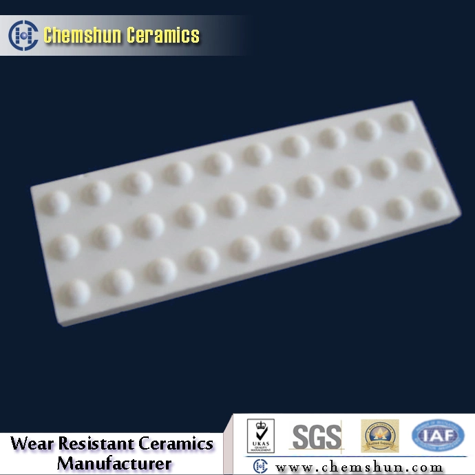 Wear Protection Industrial Ceramic Tiles as Wear Resistant Liner